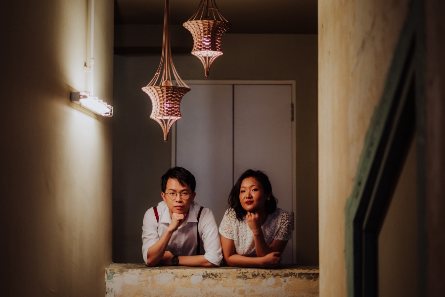 Singapore Retro Casual Couple Photoshoot At Kam Leng Hotel by Jess on OneThreeOneFour 9