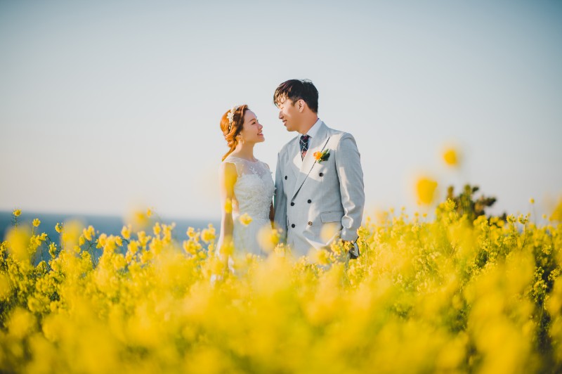 F&C: Singaporean couple's prewedding in Jeju during Spring by Ray on OneThreeOneFour 19