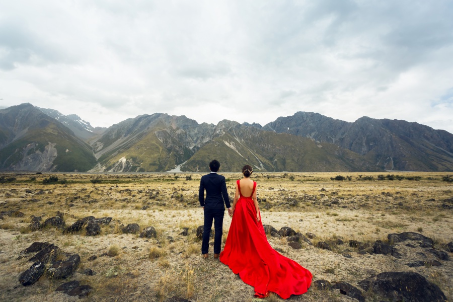 紐西蘭婚紗拍攝 - 蒂卡波與普卡基湖 by Xing on OneThreeOneFour 18