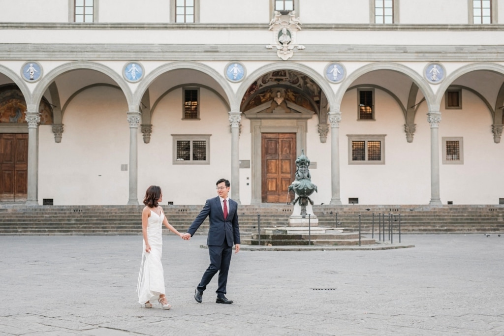 Y&J: Italy Florence Wedding Photoshoot - Singapore Couple -Spring by Olga on OneThreeOneFour 3