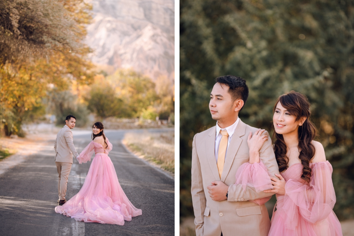 Cappadocia Pre-Wedding Photoshoot Hot Air Balloons Pasabag Valley Slot Canyon Carpet Shop Horse Ranch by Aric on OneThreeOneFour 6