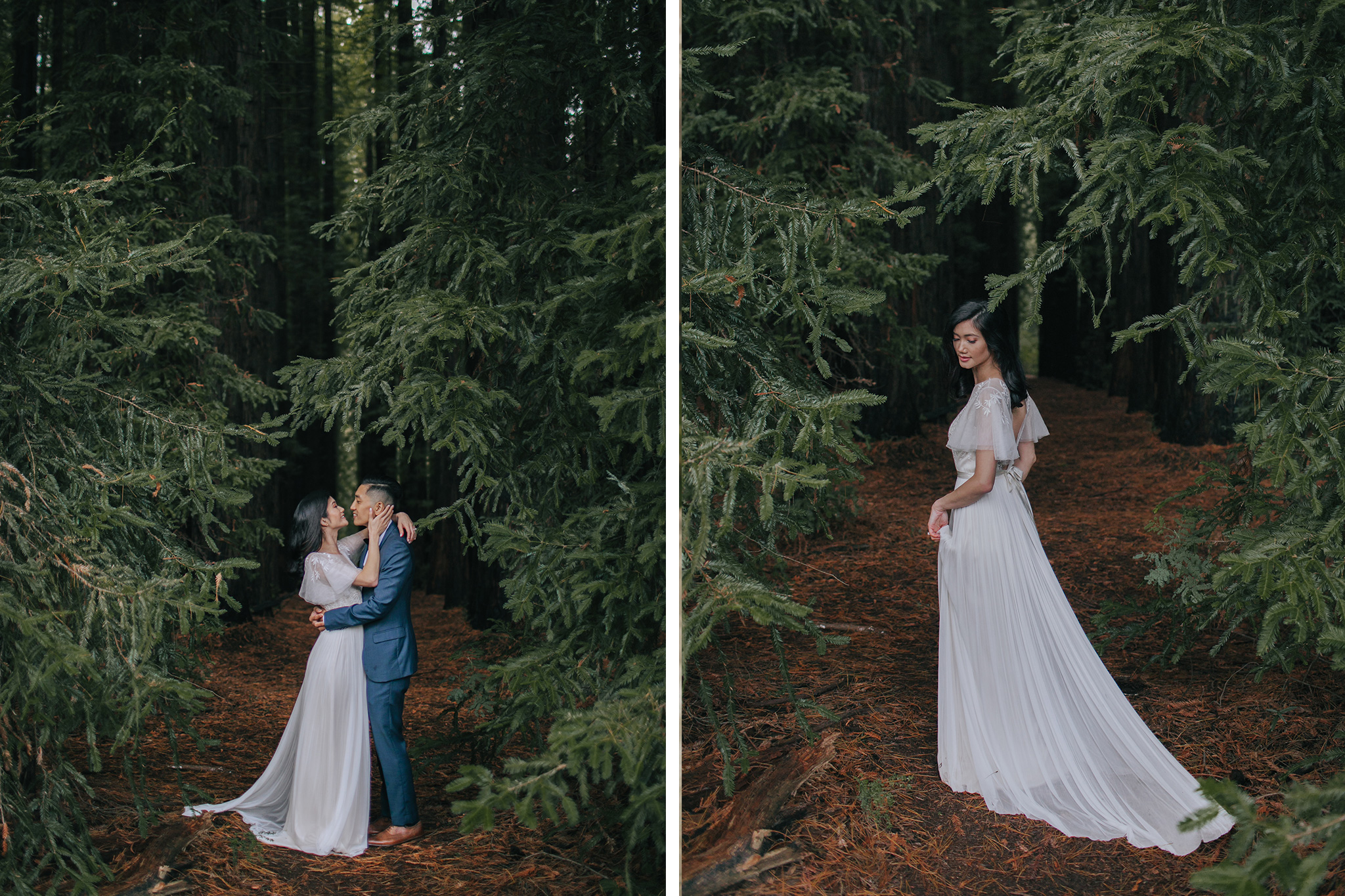 Melbourne Pre-Wedding Photoshoot in Royal Botanical Gardens & Redwood Forest by Freddie on OneThreeOneFour 19