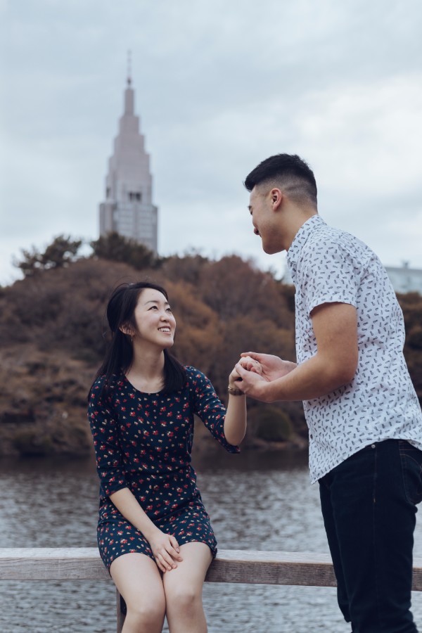 V&A: Cherry Blossom Proposal Photoshoot in Tokyo by Lenham on OneThreeOneFour 17