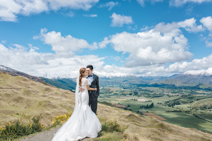 R&M: New Zealand Summer Pre-wedding Photoshoot with Yellow Lupins by Fei on OneThreeOneFour 23