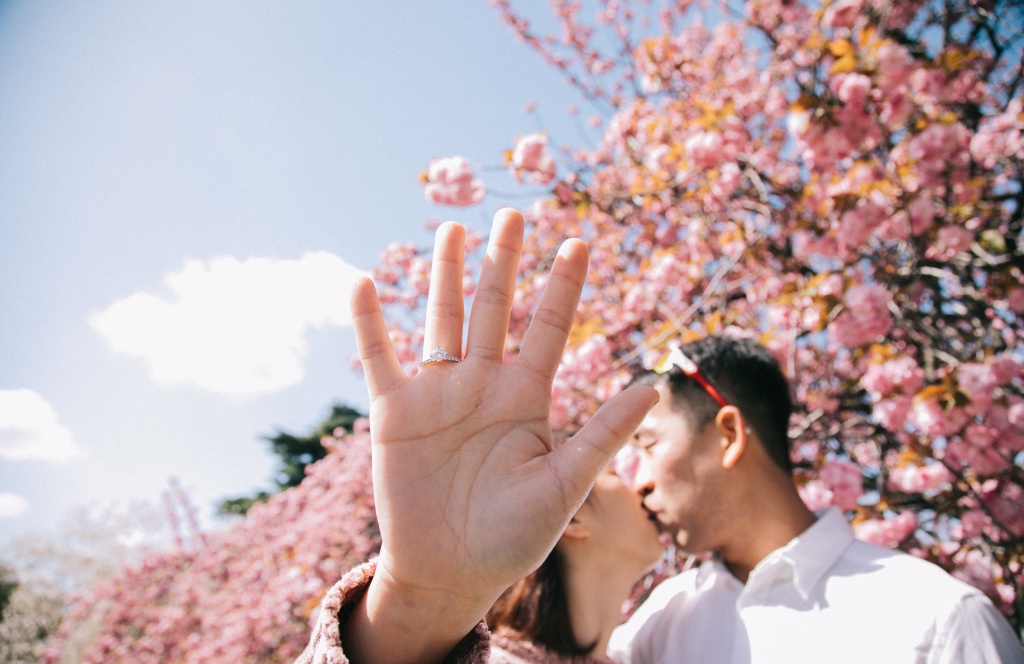 Japan Tokyo Casual Couple Photoshoot And Surprise Proposal With Cherry Blossom  by Hiro  on OneThreeOneFour 2