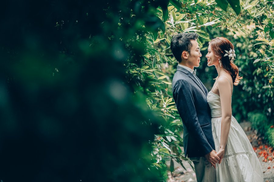 J&J: Pre-wedding at Christchurch Botanic Gardens, snowy mountain and purple lupins by Xing on OneThreeOneFour 2