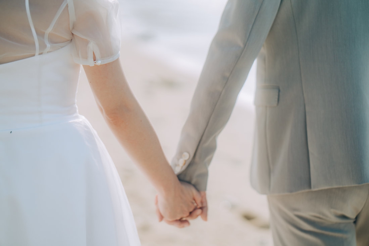 Taiwan Pre-Wedding Photoshoot Ferry Ride Pier Old Town Sea Beach by  on OneThreeOneFour 44