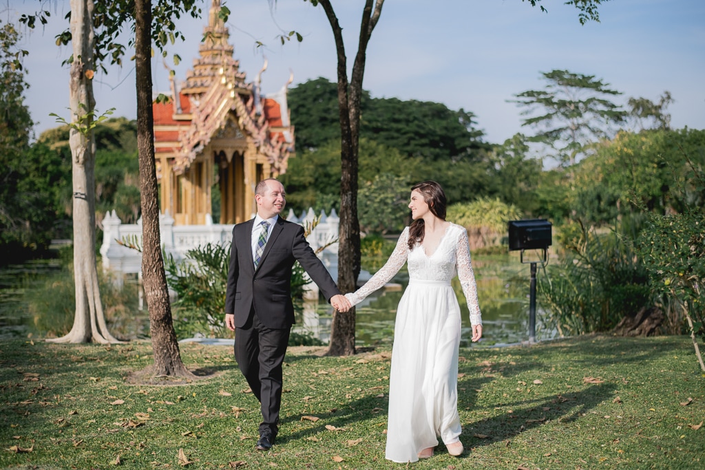 N&F Bangkok Wedding Photoshoot King Rama IX Park by Nat on OneThreeOneFour 8
