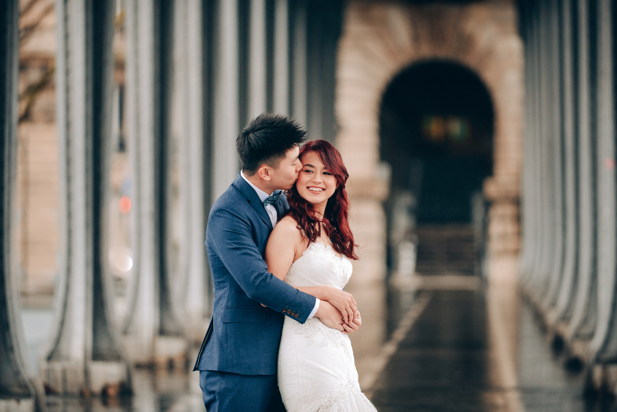 Paris Pre-Wedding Photography for Singapore Couple At Eiffel Tower And Palais Royale  by Arnel on OneThreeOneFour 28