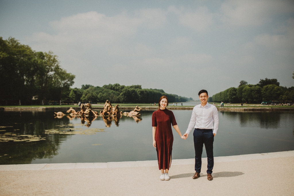 Pre-Wedding Photoshoot In Paris At Eiffel Tower And Palace Of Versailles  by LT on OneThreeOneFour 18