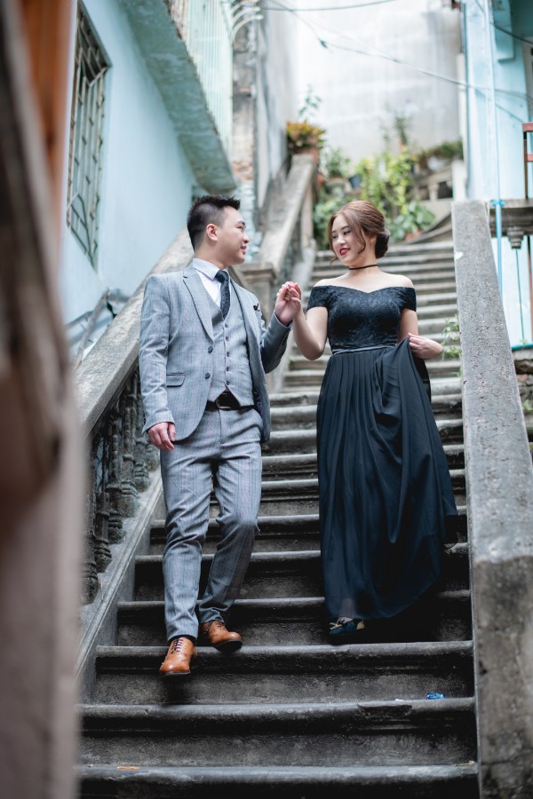 P&T: Bangkok Streets Pre-Wedding Photoshoot  by Nat on OneThreeOneFour 2