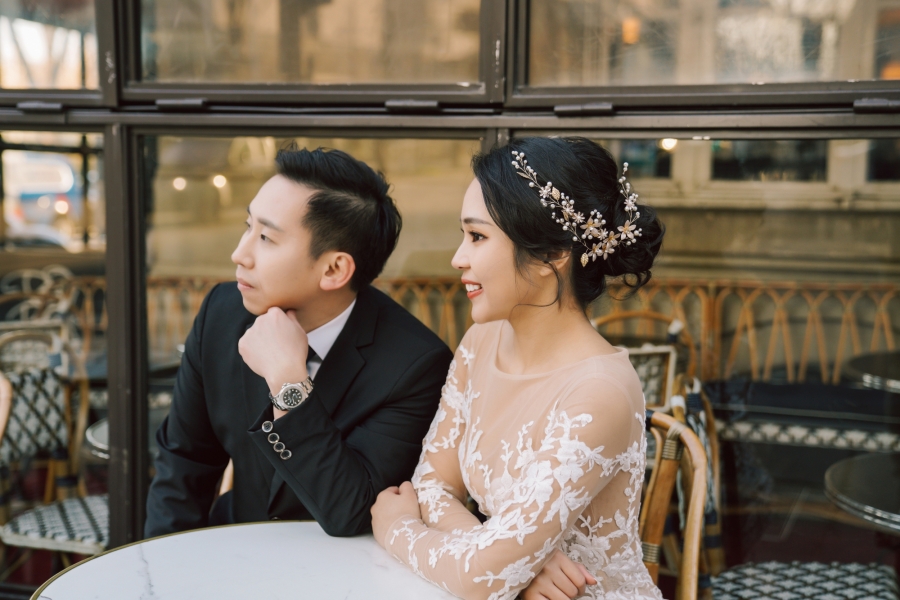 Elegance in Every Frame: Victoria & Eugene's Parisian Engagement Photoshoot by Vin on OneThreeOneFour 4