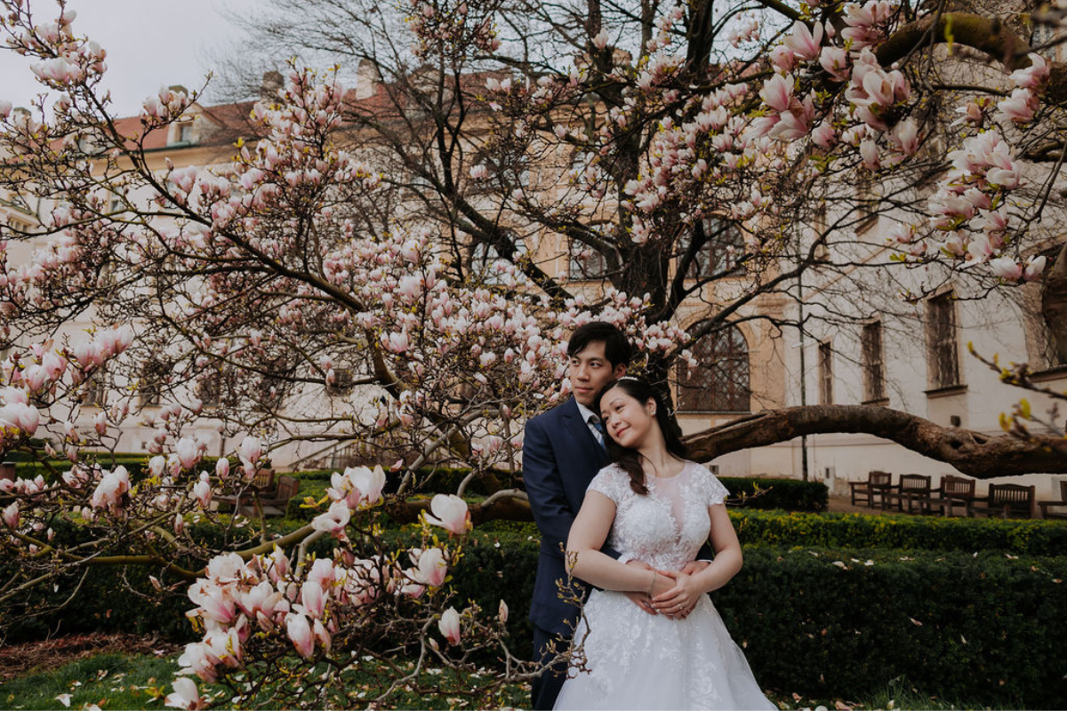 Prague prewedding photoshoot at Astronomical Clock, Old Town Square, Charles Bridge And Petrin Park by Nika on OneThreeOneFour 1