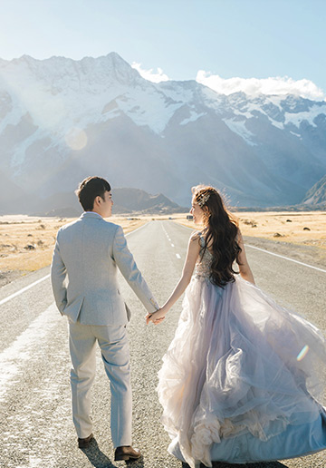A&D: New Zealand Pre-wedding Photoshoot in Autumn