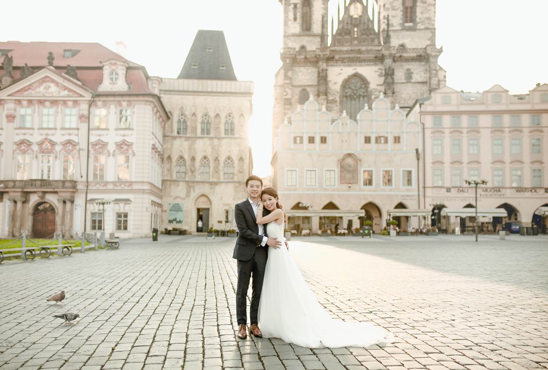 布拉格婚紗拍攝 - 老城廣場與布拉格城堡 by Vickie on OneThreeOneFour 1