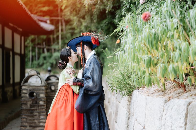 Y&B: Korea Hanbok Pre-Wedding Photoshoot At Dream Forest by Jungyeol on OneThreeOneFour 8