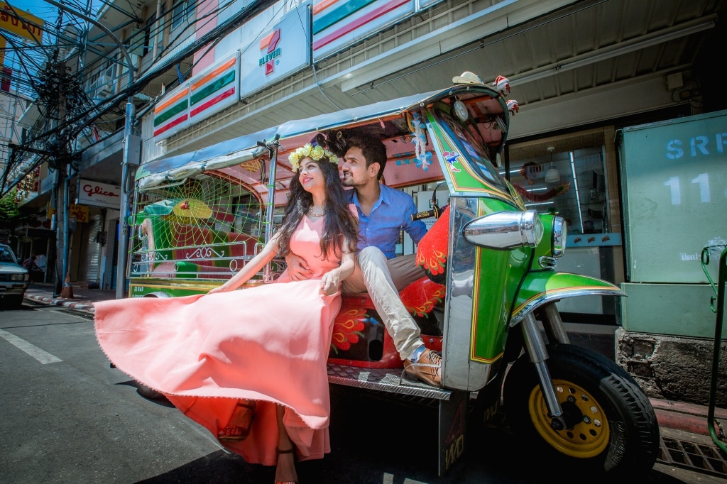 Bangkok Honeymoon Photography - Indian Couple by Nat on OneThreeOneFour 11