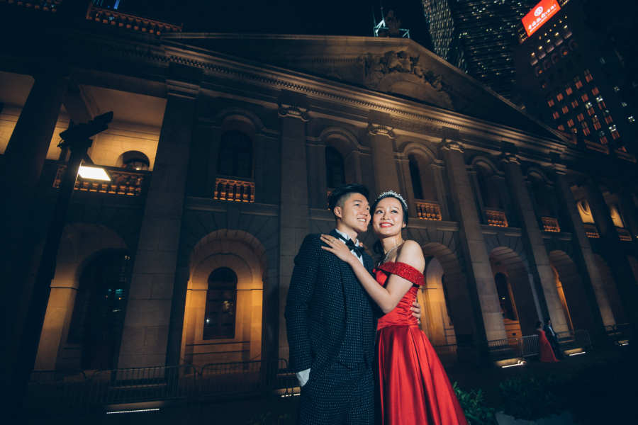 Hong Kong Outdoor Pre-Wedding Photoshoot At The Peak, Nam Sang Wai, Central by Felix on OneThreeOneFour 15
