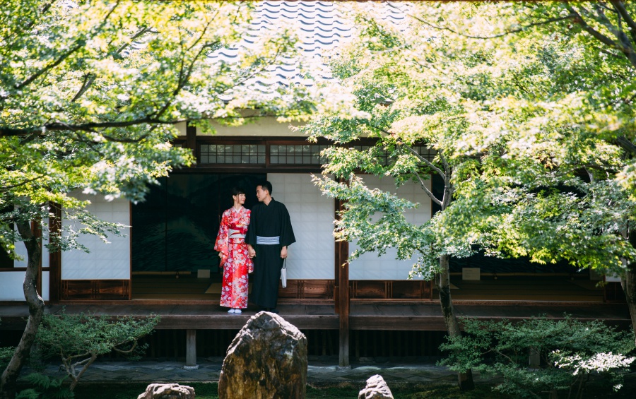 日本京都祇園，建仁寺和服攝影 by Jia Xin on OneThreeOneFour 13