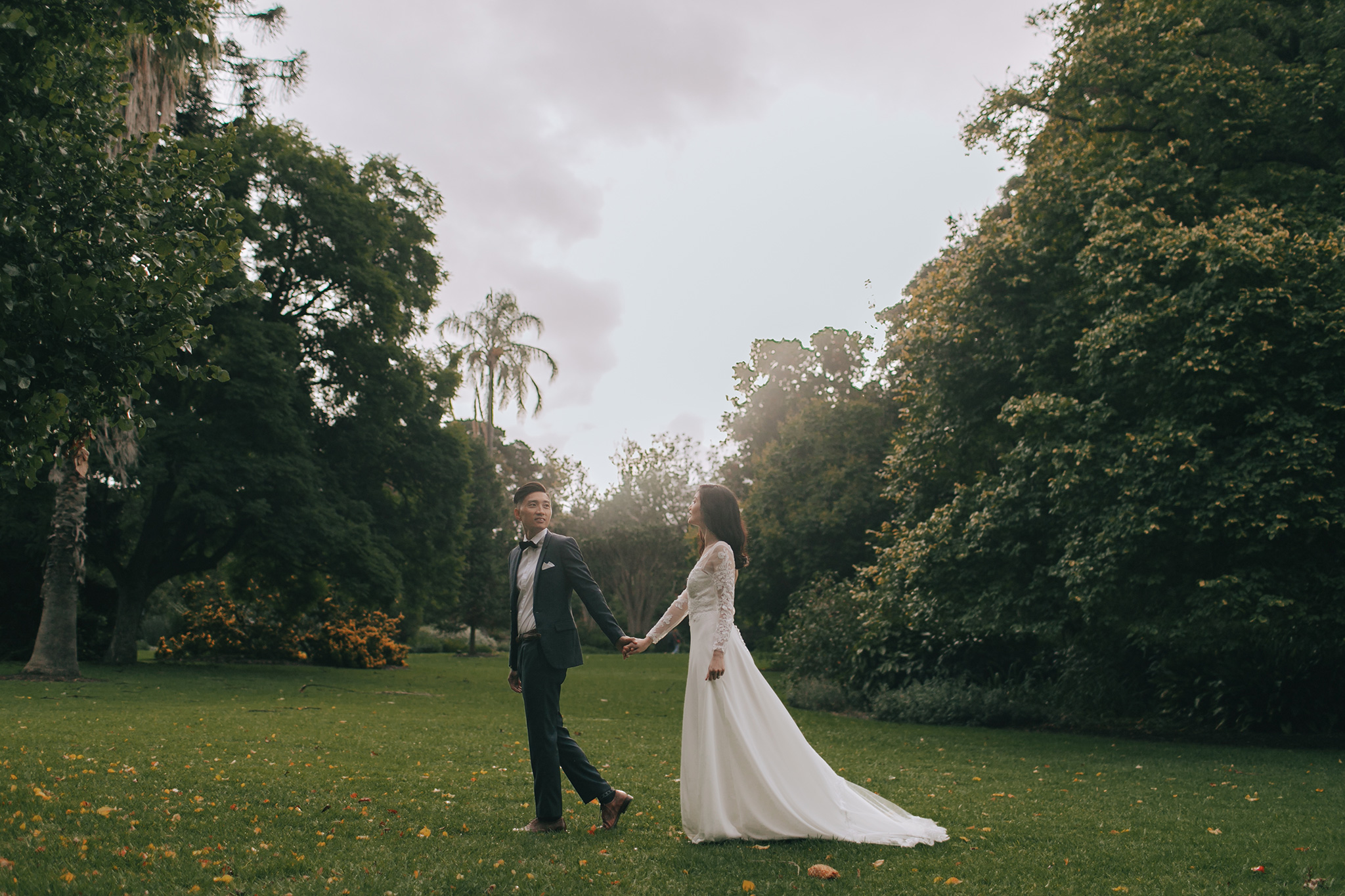 Melbourne Pre-Wedding Photoshoot in Royal Botanical Gardens & Redwood Forest by Freddie on OneThreeOneFour 14