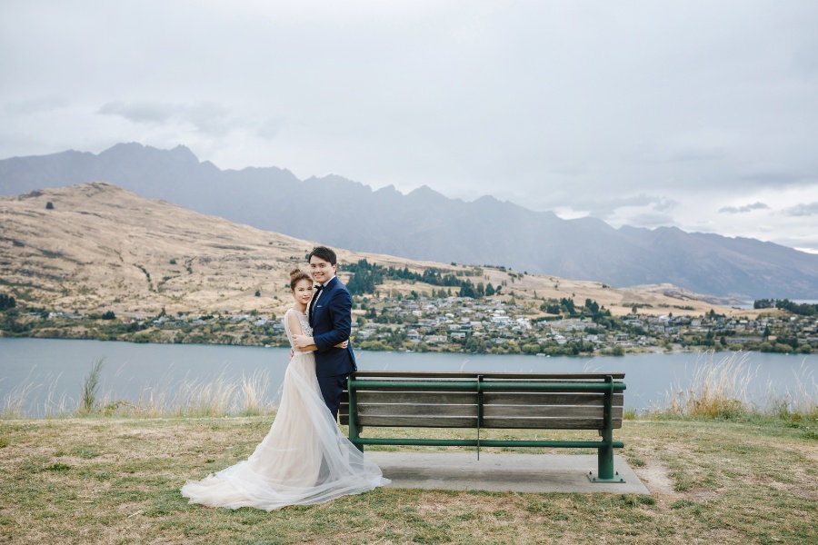 J&W: New Zealand Pre-wedding Photoshoot on Panoramic Hilltop by Fei on OneThreeOneFour 5