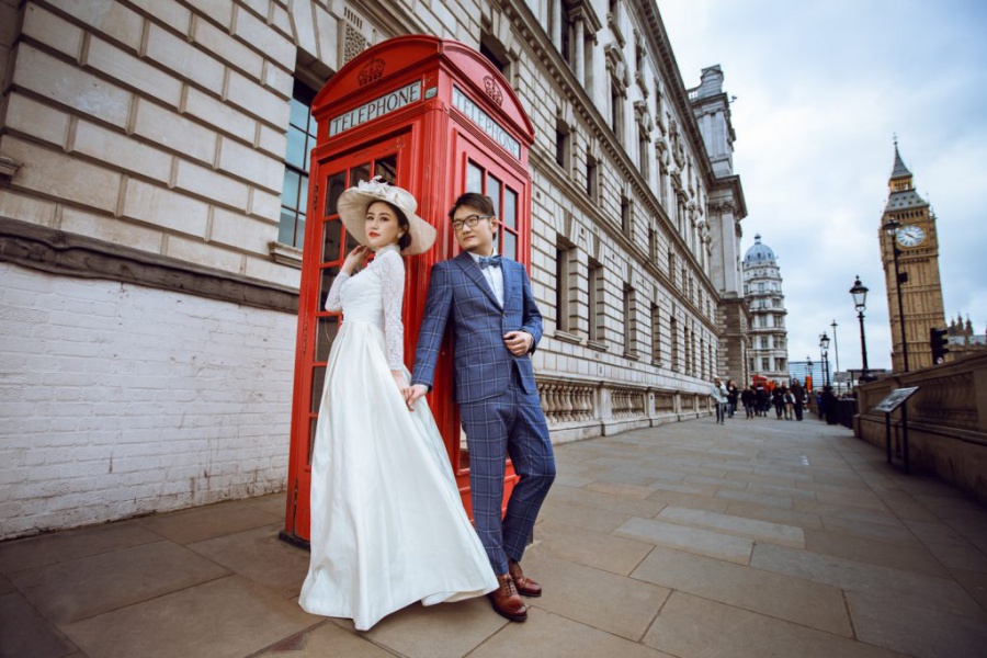 London Pre-Wedding Photoshoot At Big Ben And Westminster Abbey  by Dom on OneThreeOneFour 10