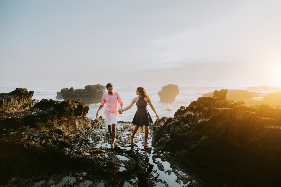 Indian Couple Mengening Beach Prewedding Photoshoot in Bali by Cahya on OneThreeOneFour 28