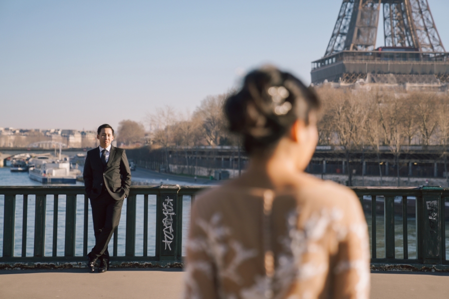 Elegance in Every Frame: Victoria & Eugene's Parisian Engagement Photoshoot by Vin on OneThreeOneFour 11