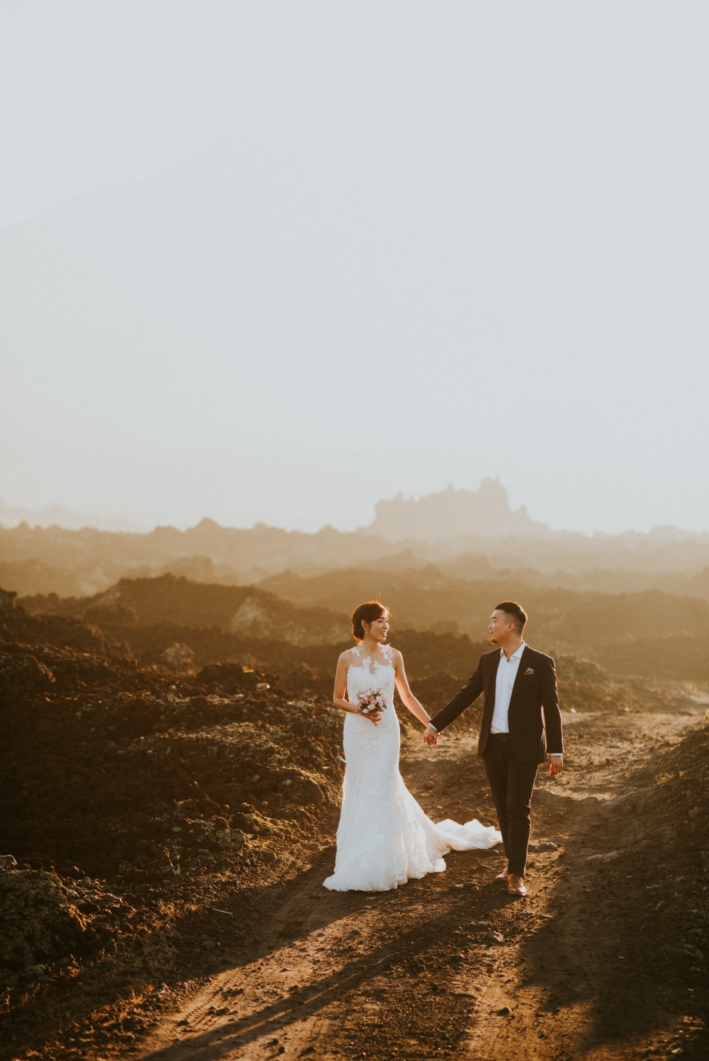 Bali Pre-Wedding Photoshoot At Kintamani And Cepung Waterfall  by Hery  on OneThreeOneFour 3