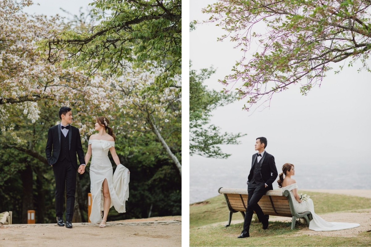 Kyoto Pre-Wedding Photoshoot with Eikando Temple, Mt Wakakusa, and Nara Deer Park by Kinosaki on OneThreeOneFour 27