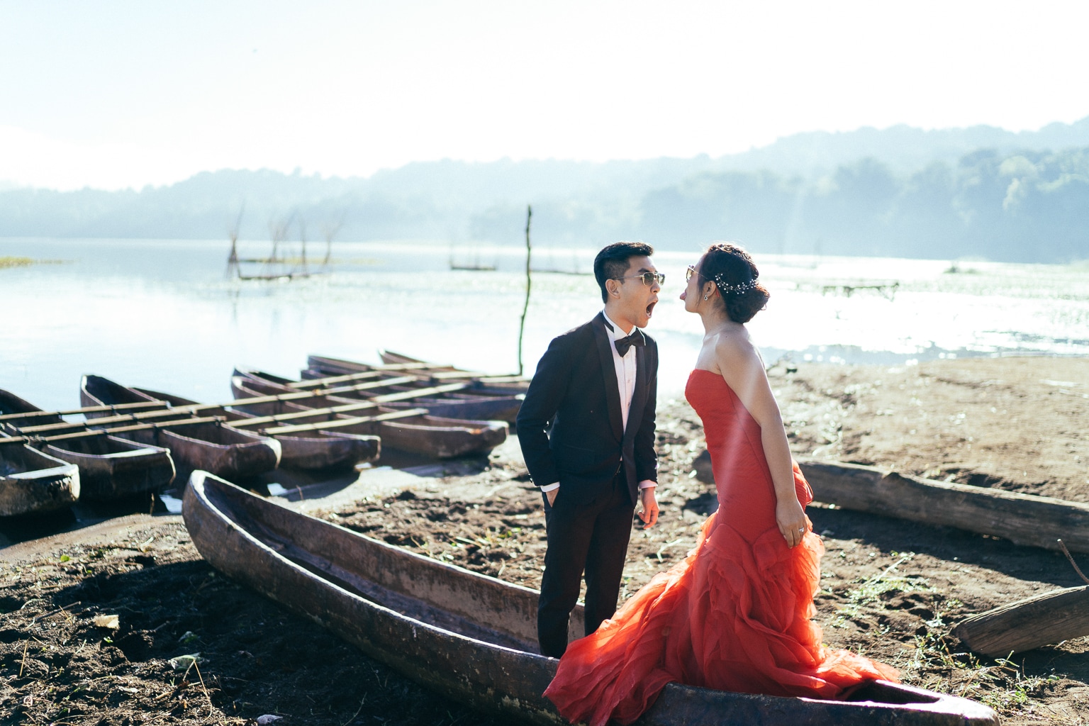 S&J: Bali Full Day Post-wedding Photography at Lake, Waterfall, Forest And Beach by Aswin on OneThreeOneFour 8