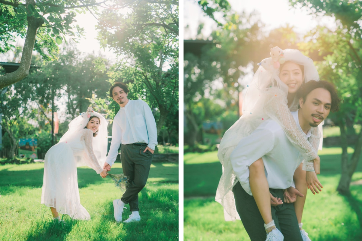 Taiwan Pre-Wedding Photoshoot Zoo Vintage Couple Outfit Streets Retro Vibes by  on OneThreeOneFour 14