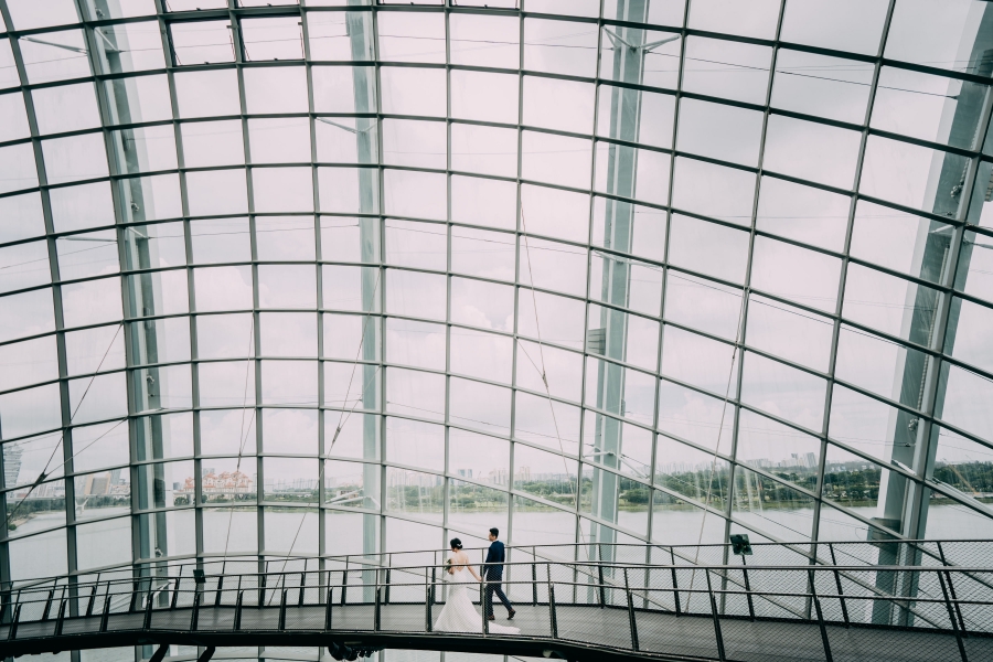 新加坡婚紗攝影 － 新加坡國家美術館，濱海灣公園，雲霧林 by Michael on OneThreeOneFour 19