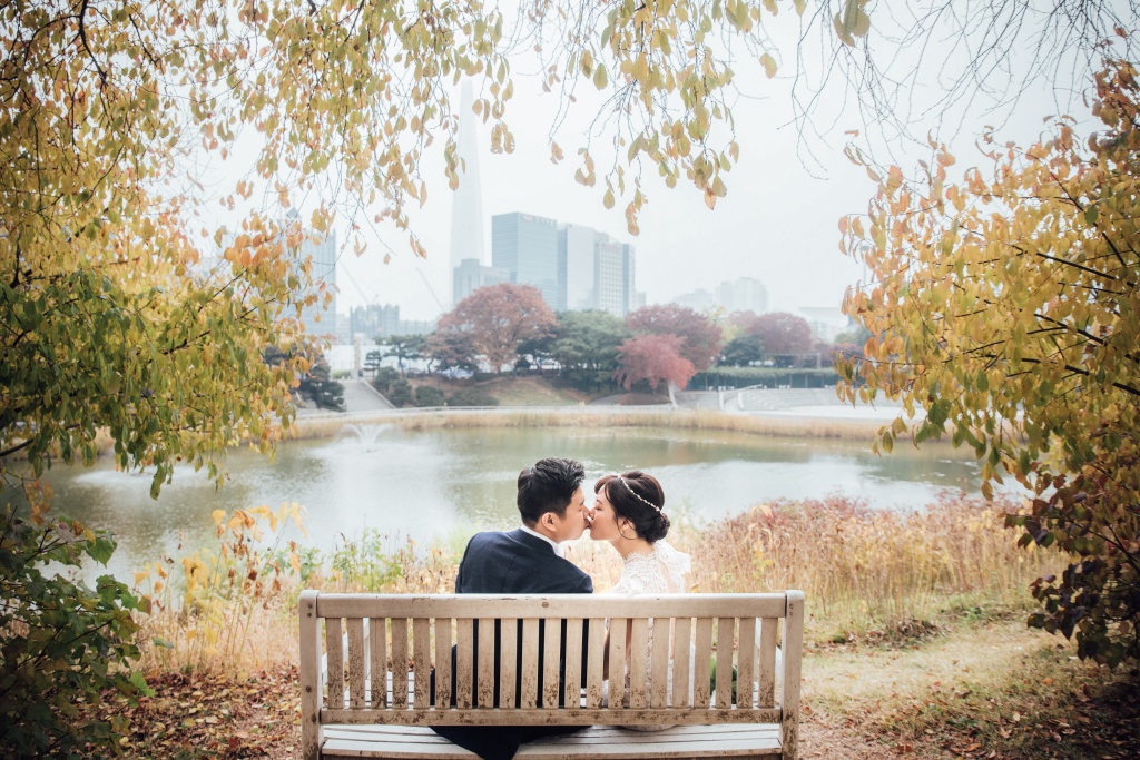 韓國首爾婚紗拍攝 - 奧林匹克公園 by Jongjin on OneThreeOneFour 1
