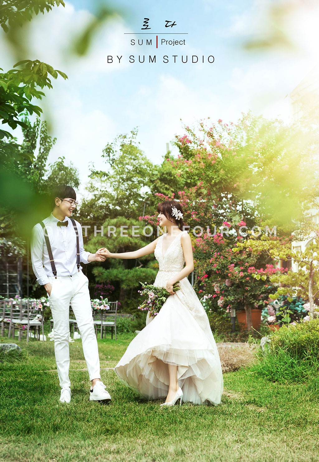 Korean Wedding Photos: Garden (NEW) by SUM Studio on OneThreeOneFour 14