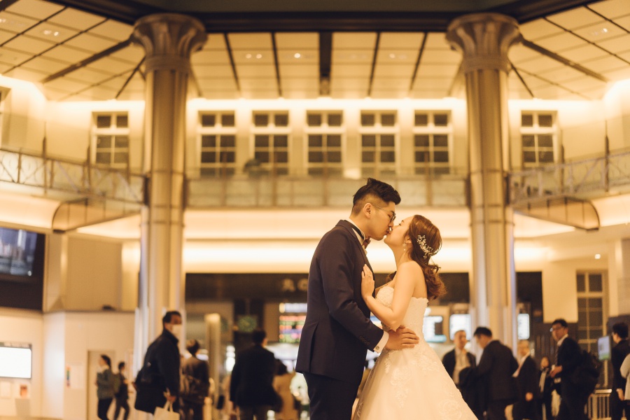 Tokyo Pre-Wedding Photoshoot At Shiba Park And Tokyo Station  by Lenham on OneThreeOneFour 23