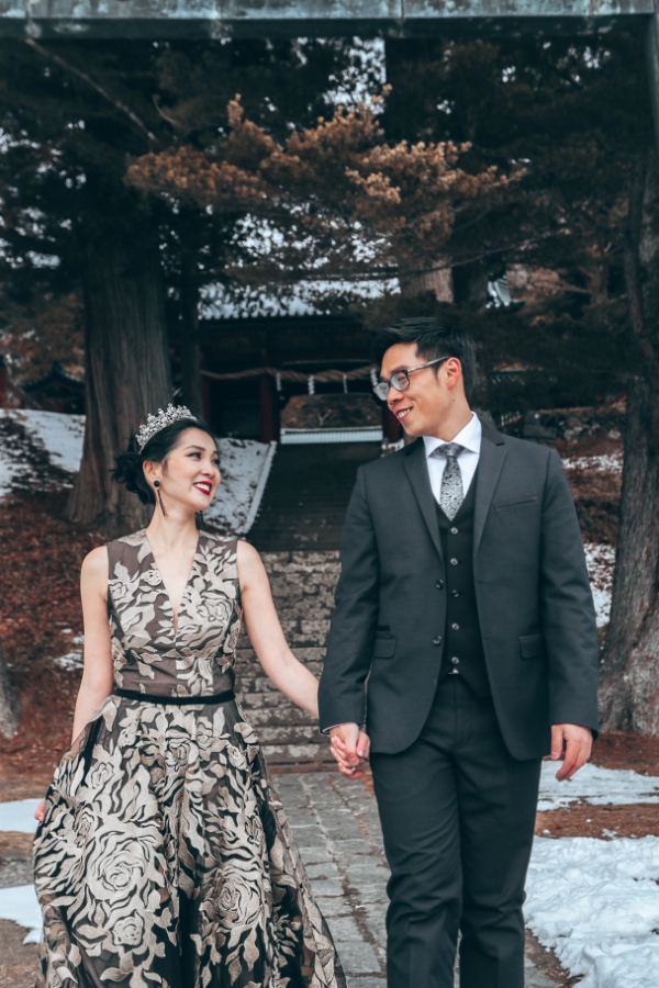 R&B: Tokyo Winter Pre-wedding Photoshoot at Snow-covered Nikko by Ghita on OneThreeOneFour 26