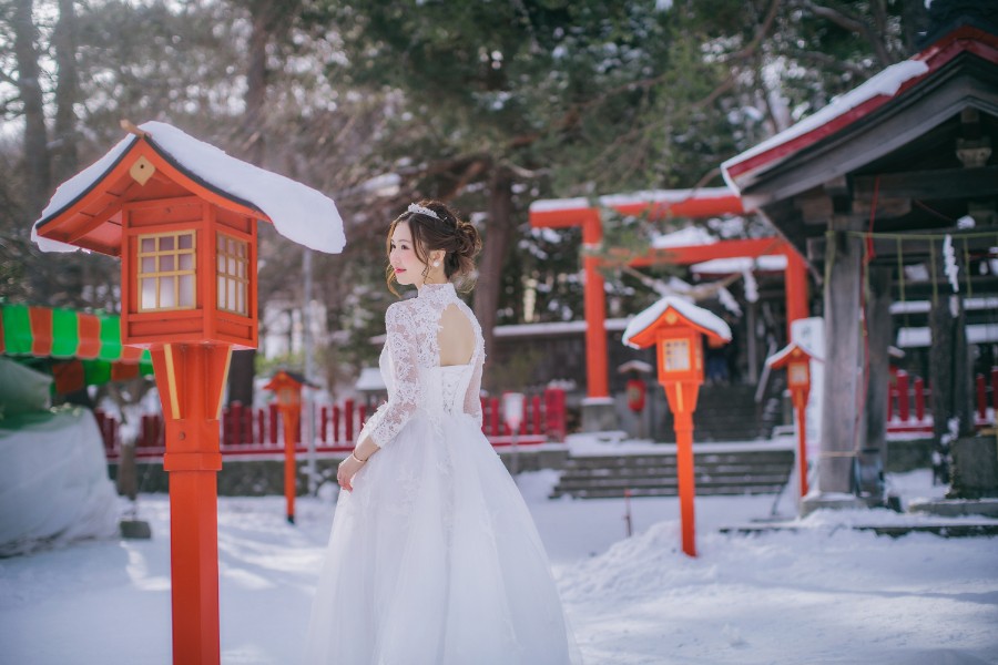 北海道婚紗旅拍路線 - 冬季的札幌市 by Wu on OneThreeOneFour 8