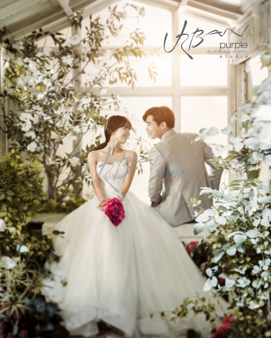 Korean Wedding Photos: Purple Collection 2 | Urban Studio | OneThreeOneFour