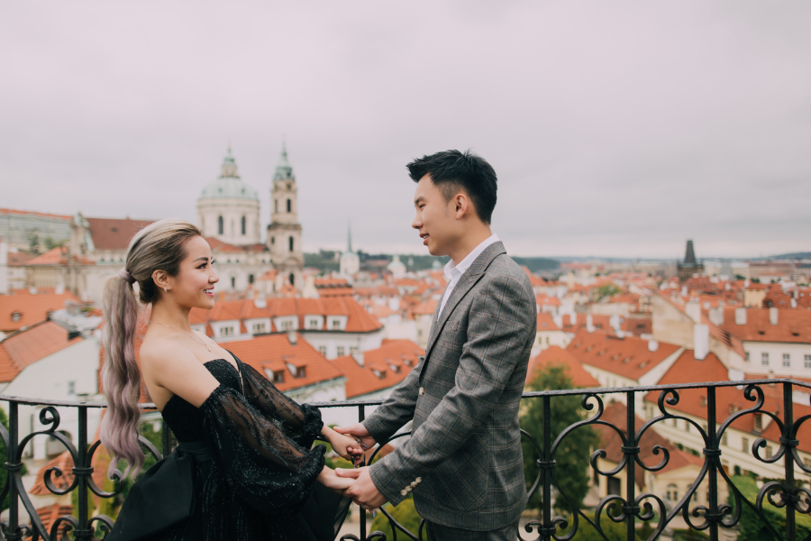 Naomi & Hann's Wedding Photoshoot in Prague by Nika on OneThreeOneFour 14