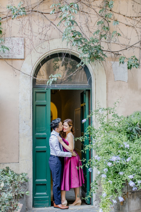 Italy Rome Colosseum Prewedding Photoshoot with Trevi Fountain  by Katie on OneThreeOneFour 41