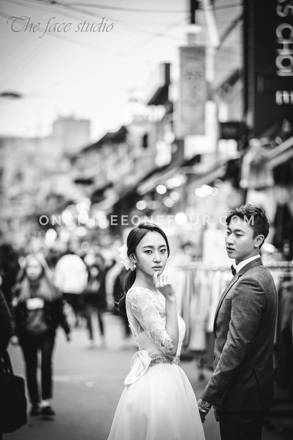 Korean Studio Pre-Wedding Photography: Outdoor by The Face Studio on OneThreeOneFour 4