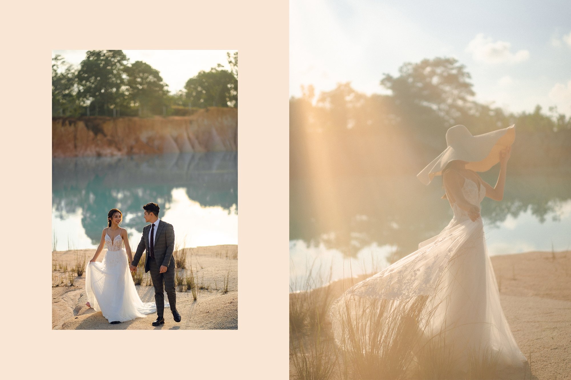 Bintan Pre-Wedding Photoshoot: Xiao Qian & Xavier's Romantic Shoot at ANMON Resort, Blue Lake, Sand Dunes & ATV Adventure by HS on OneThreeOneFour 22