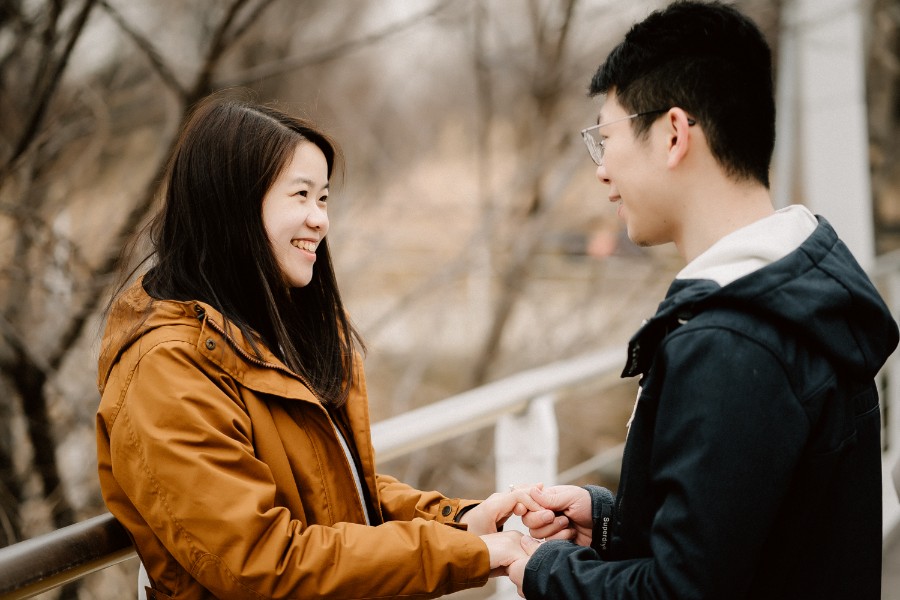B&M: Surprise proposal in Seoul at Haneul Park by Jungyeol on OneThreeOneFour 21