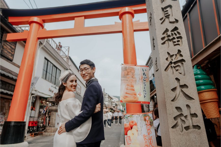 Tania & Hayato's Japan Pre-wedding Photoshoot in Kyoto and Osaka by Kinosaki on OneThreeOneFour 29