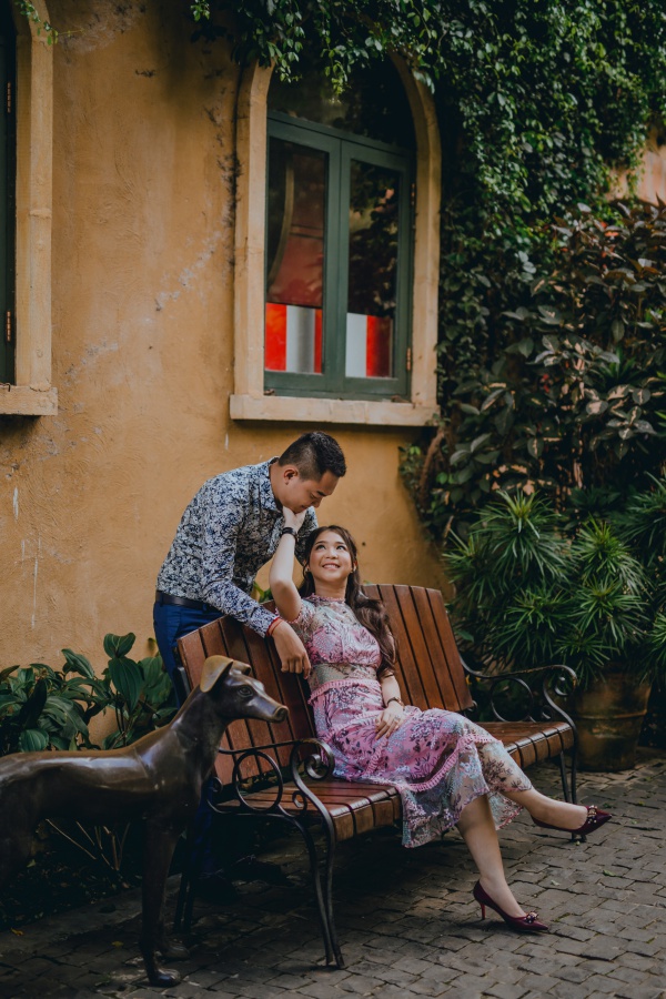 Khao Yai Pre-Wedding Photoshoot At Palio The Little Italian Village For Cambodia Couple by Por on OneThreeOneFour 5