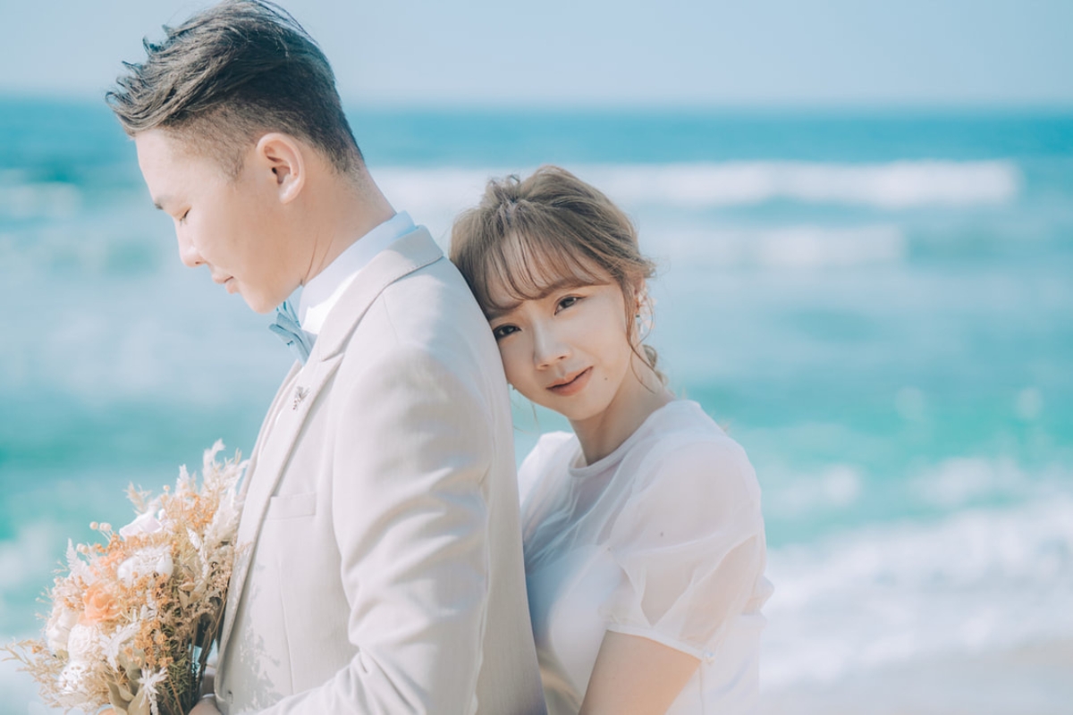 Taiwan Pre-Wedding Photoshoot Ferry Ride Pier Old Town Sea Beach by  on OneThreeOneFour 41