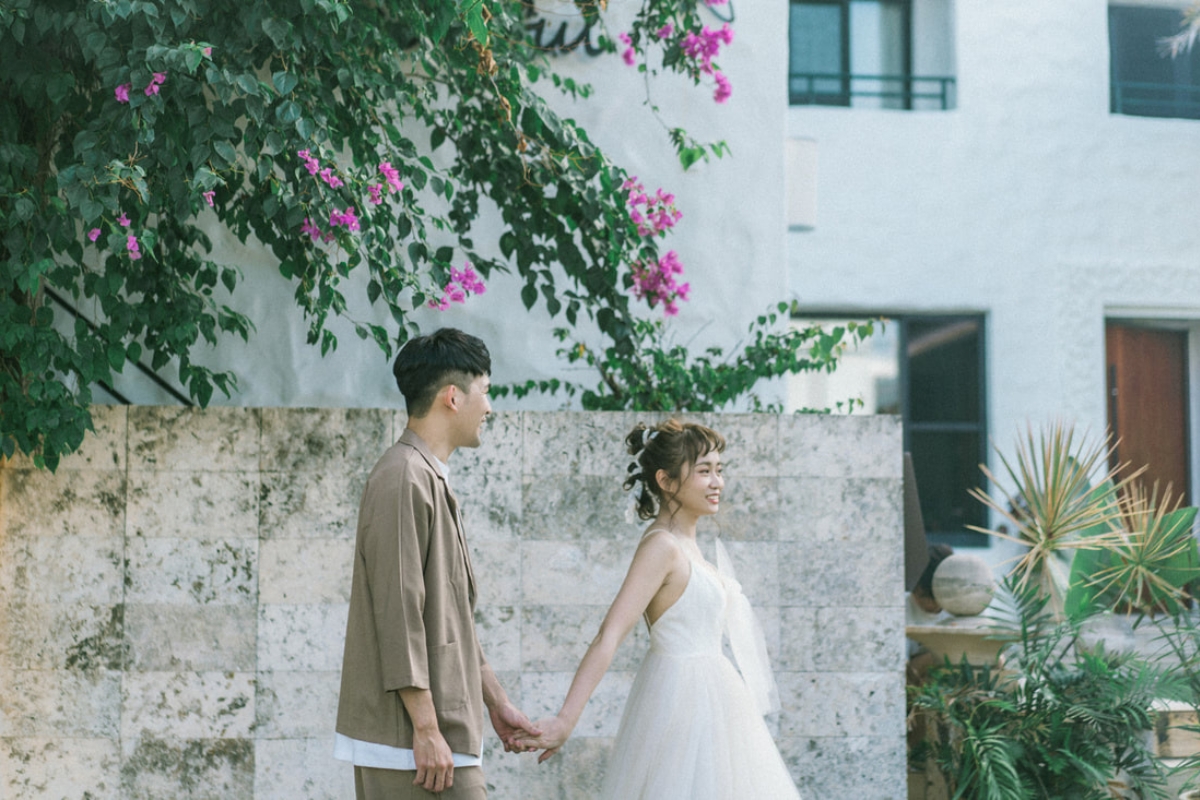 Taiwan Pre-Wedding Photoshoot Scooter Ride Sea Pier by  on OneThreeOneFour 14