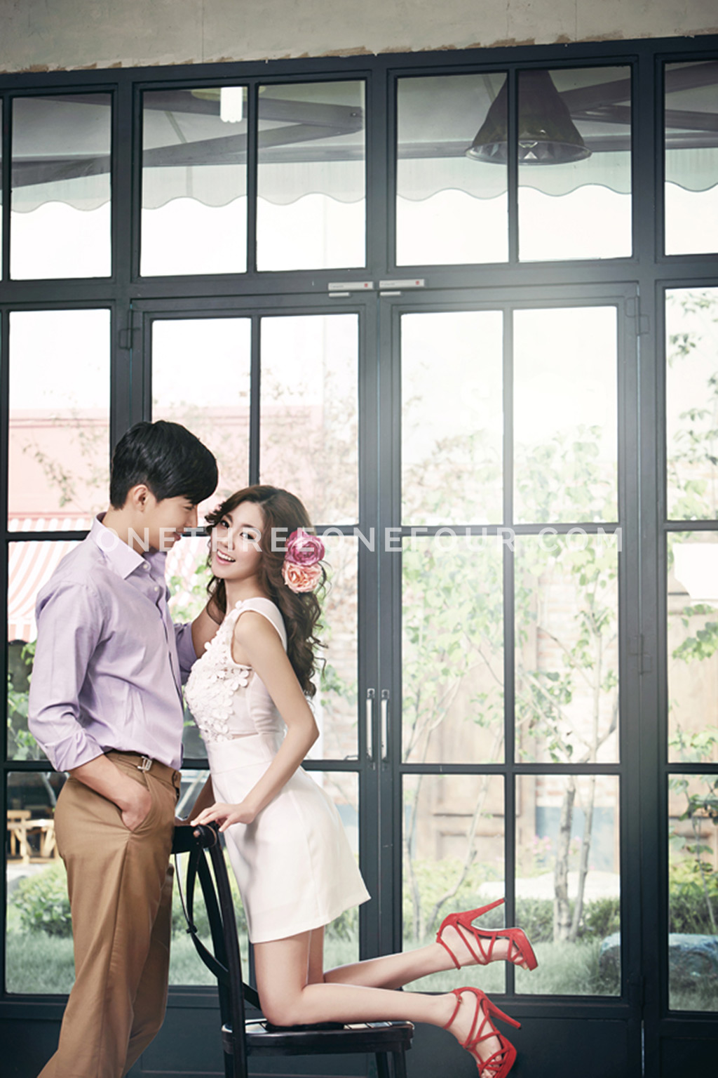 Korean Wedding Photos: Indoor Set by SUM Studio on OneThreeOneFour 44