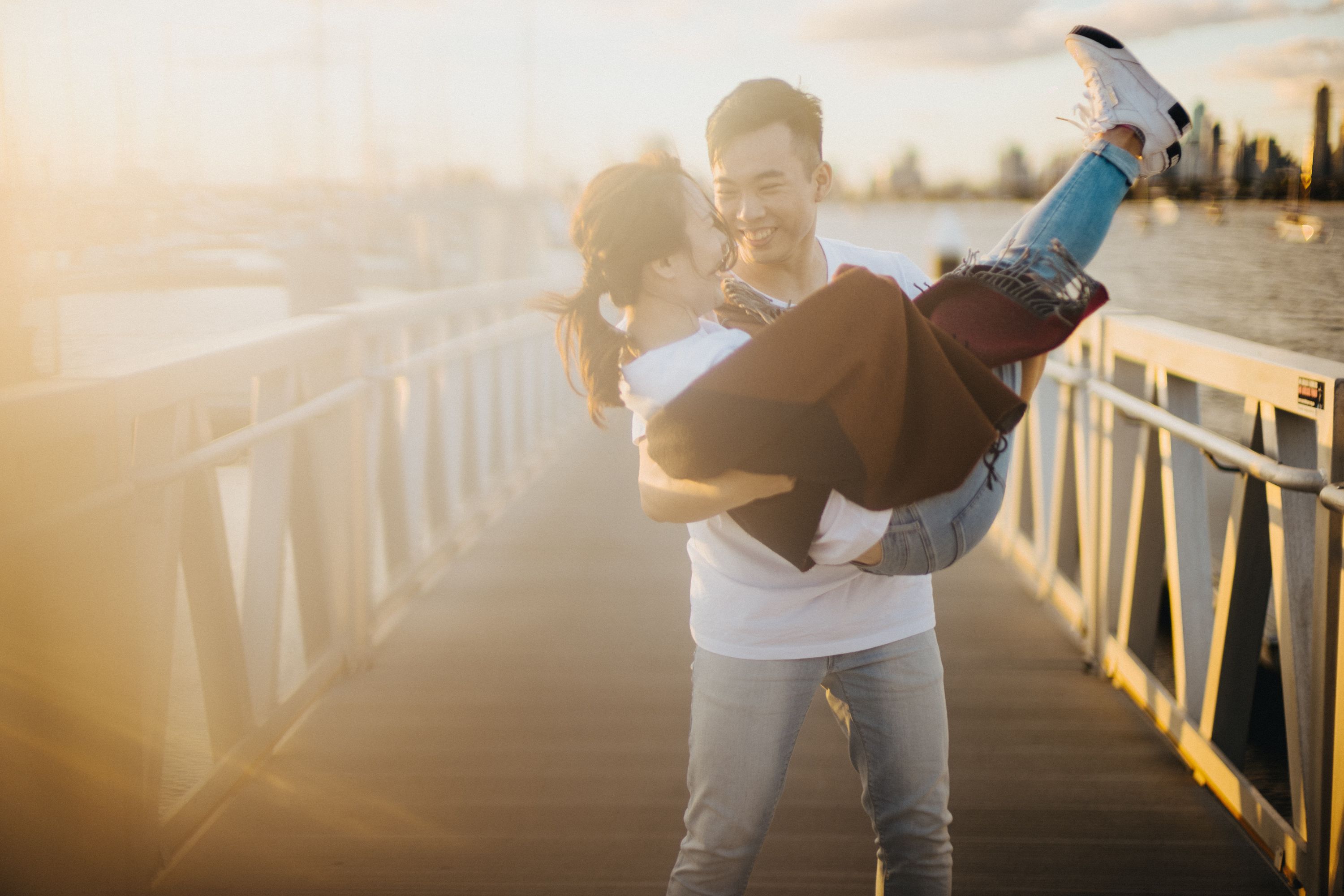 F&J: Melbourne Pre-wedding Photoshoot at St Patrick's Cathedral and Yarra River by Felix on OneThreeOneFour 24